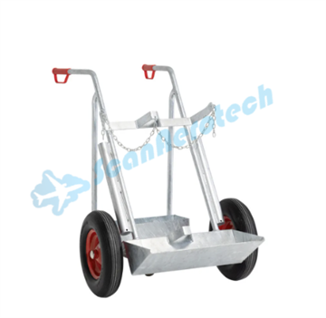 2 BOTTLE NITROGEN HANDCART